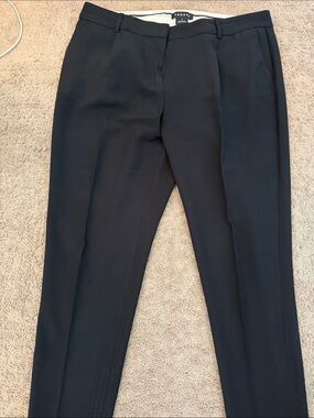 Trouve Black Dress Pants - Classic Tailored Fit